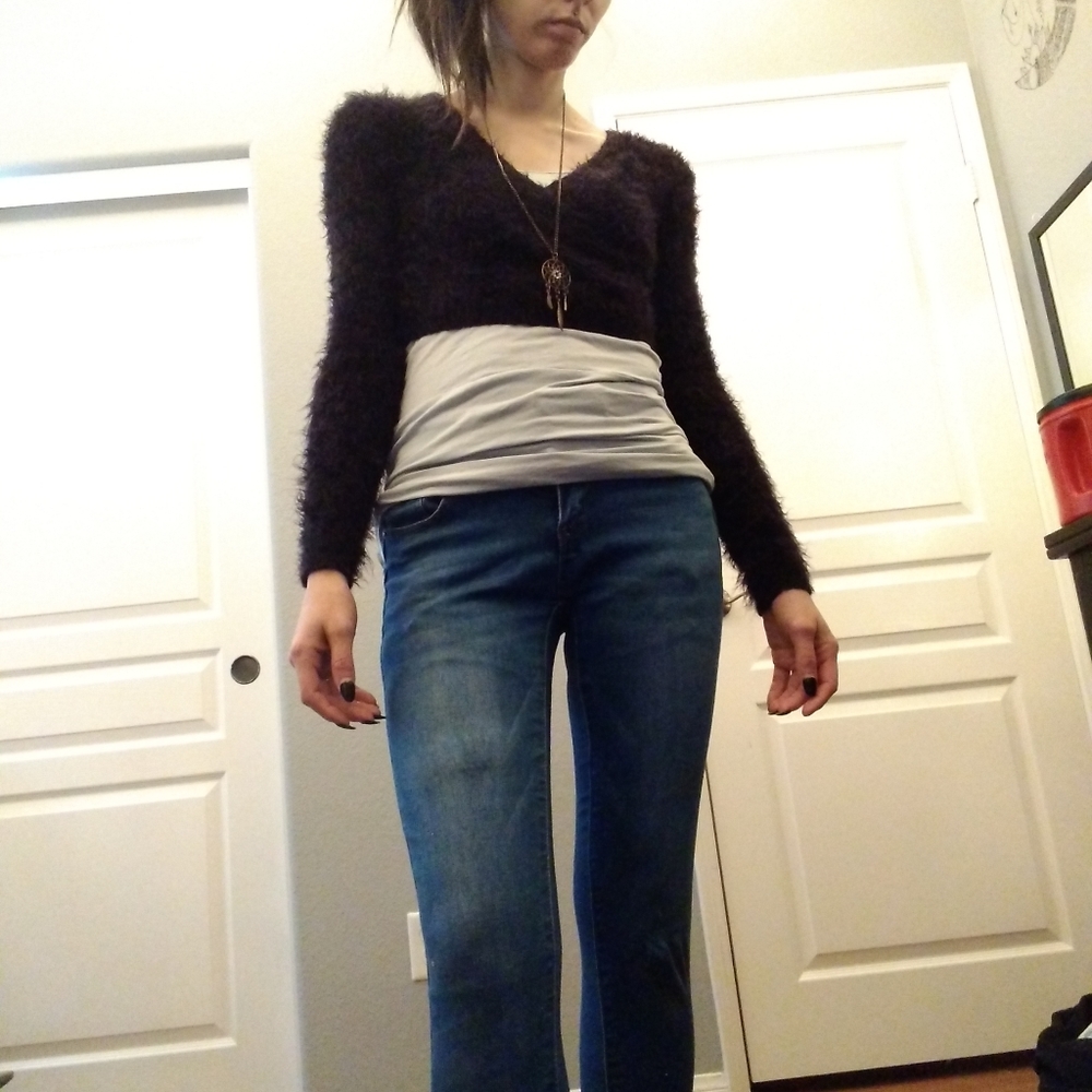 Wax jean butt I love you skinny jeans